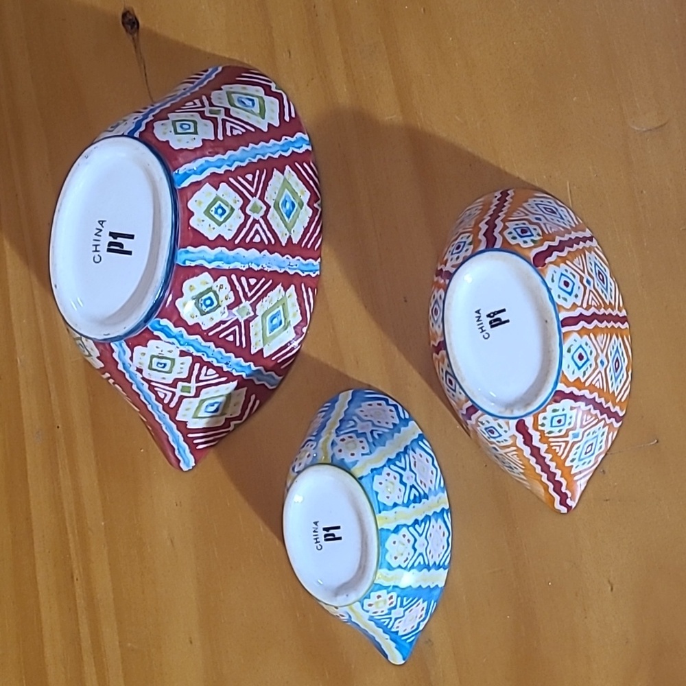 Hand Painted Ceramic Measuring Set - Picture 5 of 13
